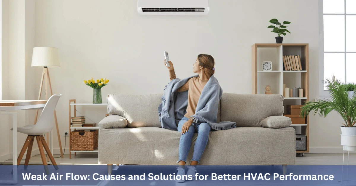 Weak Air Flow - Causes and Solutions for Better HVAC Performance