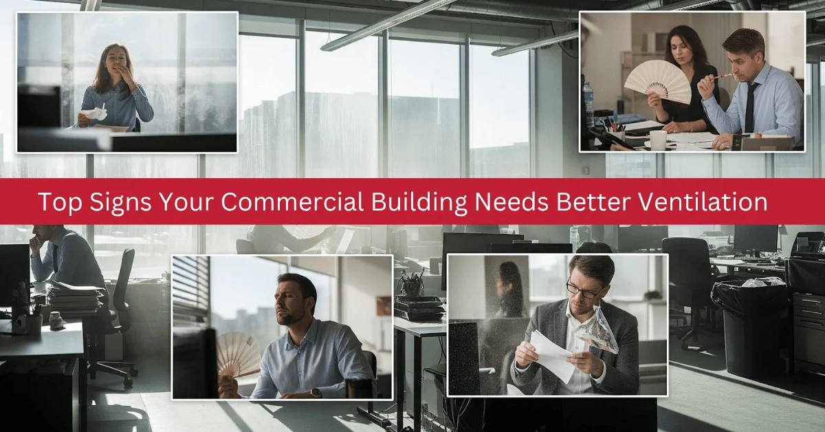 Top Signs Your Commercial Building Needs Better Ventilation